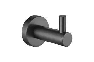 Bloom Robe Hook Brushed Gunmetal by ADP, a Shelves & Hooks for sale on Style Sourcebook