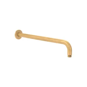 Shower Arm 400mm - Tumbled Aged Brass by ABI Interiors Pty Ltd, a Showers for sale on Style Sourcebook