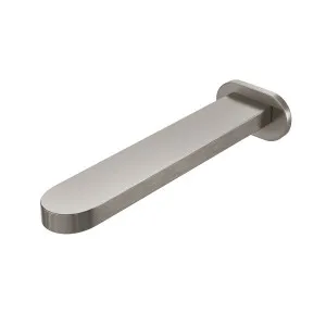 OLLIE In Wall Bath Spout Brushed Nickel 200mm by Highgrove Bathrooms, a Bathroom Taps & Mixers for sale on Style Sourcebook