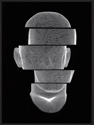 FRAME OF MIND - DIVIDED by null, a Prints for sale on Style Sourcebook