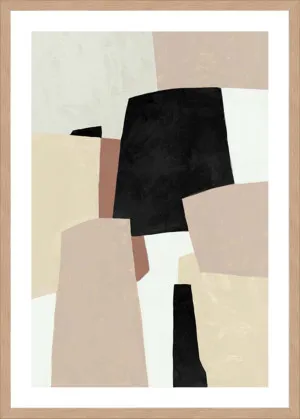 BLOCKED NEUTRAL II - 74x54cm by null, a Prints for sale on Style Sourcebook