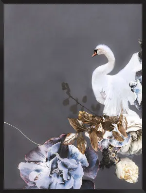 SWAN GOLD 2 by null, a Prints for sale on Style Sourcebook