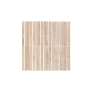 Ravello Travertine Rounded Finger Mosaic Tile by ABI Interiors Pty Ltd, a Tiles & Pavers for sale on Style Sourcebook