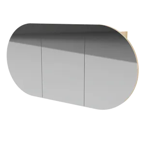 Ballad Shaving Cabinet 1200mm Three Door Gold Collection by Timberline, a Shaving Cabinets for sale on Style Sourcebook