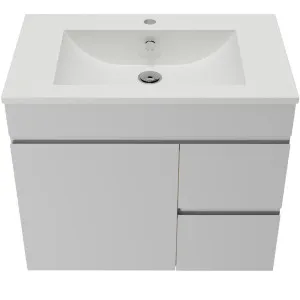 Bargo Vanity 750mm Centre Bowl Alpha Top Wall hung by Timberline, a Vanities for sale on Style Sourcebook