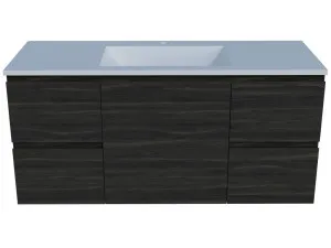 Carlo Vanity 1200mm Centre Bowl Regal Top Wall Hung by Timberline, a Vanities for sale on Style Sourcebook