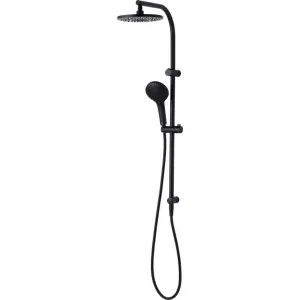 Rome Matte Black Dual Shower Set by Rome, a Shower Heads & Mixers for sale on Style Sourcebook