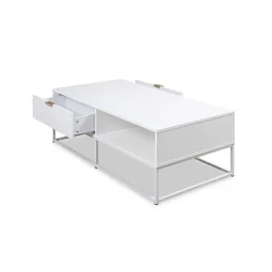 Inca Coffee Table - White - Mocka by Mocka., a Coffee Table for sale on Style Sourcebook