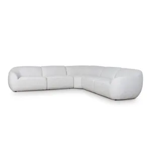 Howse Corner Fabric Sofa - Silver Grey by Interior Secrets - AfterPay Available by Interior Secrets, a Sofas for sale on Style Sourcebook