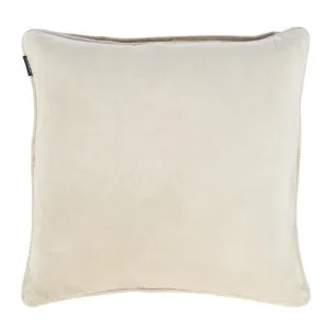 Chelsea Velvet Cushion Natural 50X50 by Florabelle Living, a Cushions, Decorative Pillows for sale on Style Sourcebook