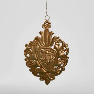 Rouen Hanging Heart Ornament by Florabelle Living, a Christmas for sale on Style Sourcebook