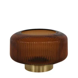 Juno Glass Vase Large Brown by Florabelle Living, a Vases & Jars for sale on Style Sourcebook