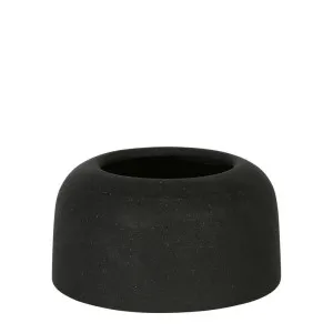 Silo Vessel Small Black by Florabelle Living, a Plant Holders for sale on Style Sourcebook