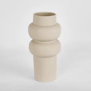 Little Fatty Vase Large Sand by Florabelle Living, a Vases & Jars for sale on Style Sourcebook