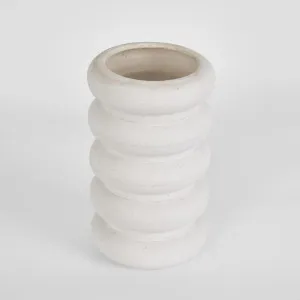 Little Fatty Vase Chalk by Florabelle Living, a Vases & Jars for sale on Style Sourcebook