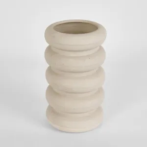 Little Fatty Vase Sand by Florabelle Living, a Vases & Jars for sale on Style Sourcebook