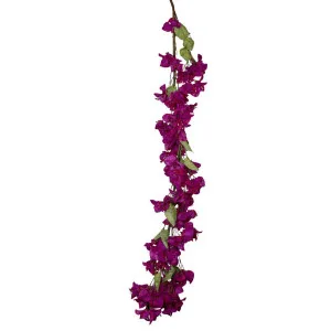 Bougainvillea Garland 1.2m Fuschia by Florabelle Living, a Christmas for sale on Style Sourcebook