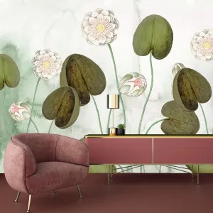 Tiger Lily Wallpaper by Florabelle Living, a Artwork & Wall Decor for sale on Style Sourcebook