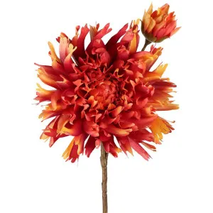 Mum Spray 78cm Orange by Florabelle Living, a Plants for sale on Style Sourcebook
