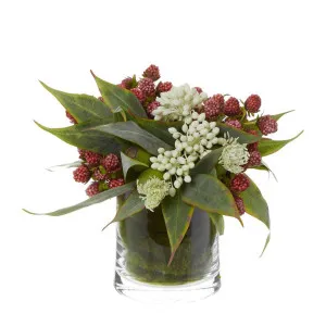 Mulberry Spray in Small Vase by Florabelle Living, a Plants for sale on Style Sourcebook