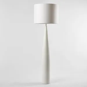 Samson Floor Lamp Base White- Base Only by Florabelle Living, a Floor Lamps for sale on Style Sourcebook