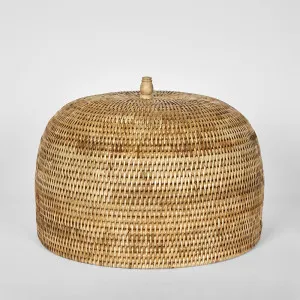 Paume Rattan Food Cover Natural by Florabelle Living, a Platters & Serving Boards for sale on Style Sourcebook