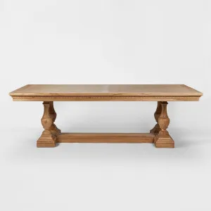 Ville Oak Dining Table Natural 240cm by Florabelle Living, a Coffee Table for sale on Style Sourcebook