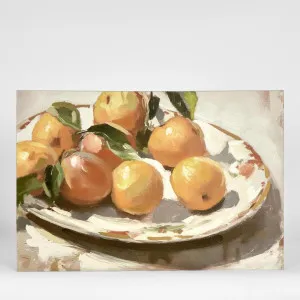 Oranges On Plate Wall Art by Florabelle Living, a Prints for sale on Style Sourcebook