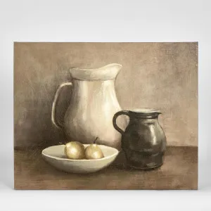 Brown And White Jug Wall Art by Florabelle Living, a Prints for sale on Style Sourcebook