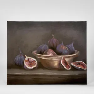 Bowl w Figs Painting Wall Art by Florabelle Living, a Prints for sale on Style Sourcebook