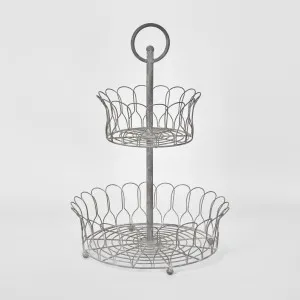 Madelaine Two Tiered Stand by Florabelle Living, a Statues & Ornaments for sale on Style Sourcebook