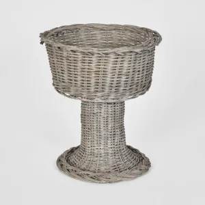 Rattan Basket On Stand by Florabelle Living, a Baskets & Boxes for sale on Style Sourcebook