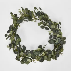 182cm silver dollar leaf garland with seed by Florabelle Living, a Christmas for sale on Style Sourcebook