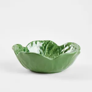 Luxe Cabbage Leaf Green Bowl Box of 6 by Florabelle Living, a Platters & Serving Boards for sale on Style Sourcebook