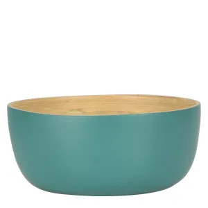 Blana Small Bamboo Bowl Sage by Florabelle Living, a Platters & Serving Boards for sale on Style Sourcebook