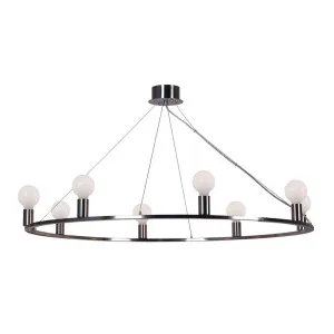 Yves Chandelier Nickel by Florabelle Living, a Chandeliers for sale on Style Sourcebook
