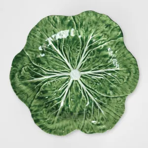 Luxe Cabbage Leaf Green Round Platter by Florabelle Living, a Platters & Serving Boards for sale on Style Sourcebook