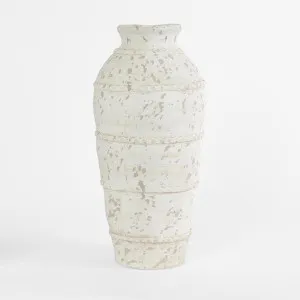 Corbin Vase White Tall by Florabelle Living, a Vases & Jars for sale on Style Sourcebook