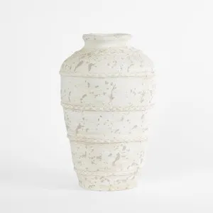 Corbin Vase White Wide by Florabelle Living, a Vases & Jars for sale on Style Sourcebook