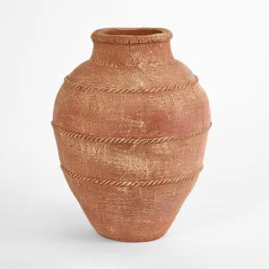 Chika Vase Terracotta Large by Florabelle Living, a Vases & Jars for sale on Style Sourcebook