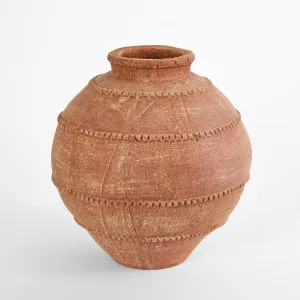 Chika Vase Terracotta Medium by Florabelle Living, a Vases & Jars for sale on Style Sourcebook