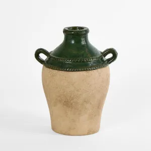 Rocky Urn Green Medium by Florabelle Living, a Vases & Jars for sale on Style Sourcebook