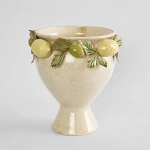 Amalfi Lemon Urn by Florabelle Living, a Vases & Jars for sale on Style Sourcebook
