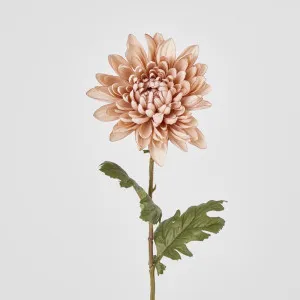 Mum Stem White Pink 69cm by Florabelle Living, a Plants for sale on Style Sourcebook