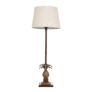 Caribbean Pineapple Table Lamp Base Brown- Base Only by Emac & Lawton, a Plants for sale on Style Sourcebook