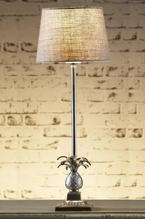 Caribbean Pineapple Table Lamp Base Antique Silver- Base Only by Emac & Lawton, a Plants for sale on Style Sourcebook