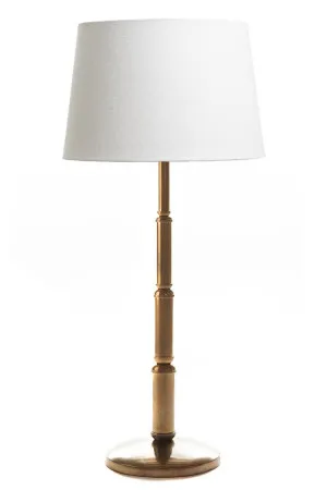 Chapman Table Lamp Base Antique Brass- Base Only by Emac & Lawton, a Lighting for sale on Style Sourcebook
