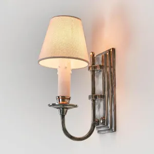 East Borne Wall Light Antique Silver by Florabelle Living, a Wall Lighting for sale on Style Sourcebook