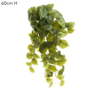 Philo Hanging Bush Real Touch 60cm Green by Florabelle Living, a Plants for sale on Style Sourcebook