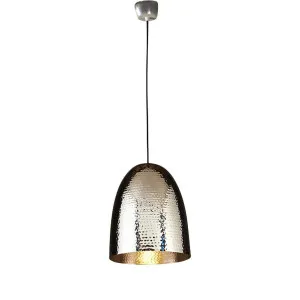 Dolce Beaten Ceiling Pendant Silver by Emac & Lawton, a Plants for sale on Style Sourcebook